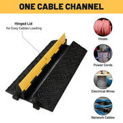 TheDisplayOutlet Cable Protector 1-Channel for 3.125" Power Cord/Hose Image
