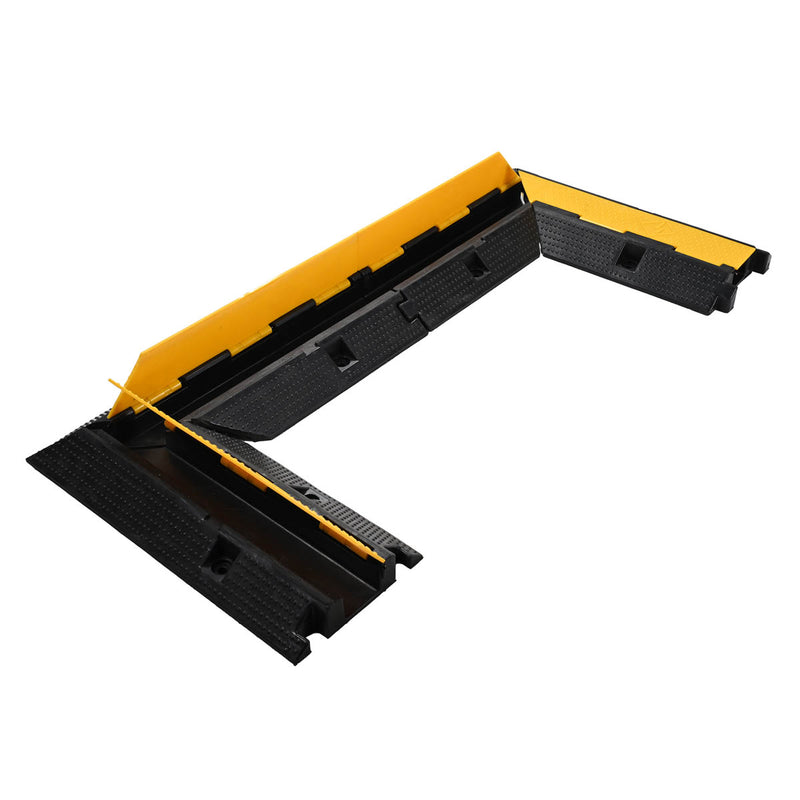 TheDisplayOutlet 90° Left/Right Turn Cable Protector 1-Channel for 2