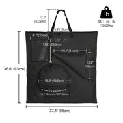 TheDisplayOutlet Padded Tote Bag for 36" Prize Wheel & Trade Show Displays Image