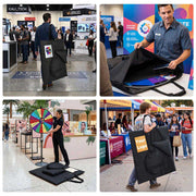 TheDisplayOutlet Padded Tote Bag for 36" Prize Wheel & Trade Show Displays Image