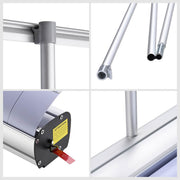 TheDisplayOutlet Standard Retractable Banner Stand Custom Printed Graphics 33"x79" Image