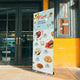 TheDisplayOutlet 10-Piece 33" Roll Up Retractable Banner Stand Economy Wholesale Image