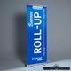 TheDisplayOutlet 33"x79" Retractable Banner Stand with Light for Trade Show, 1ct. Image