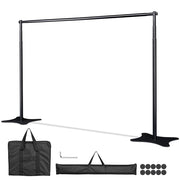 10x10 ft Adjustable Telescopic Trade Show Banner Stand Economy