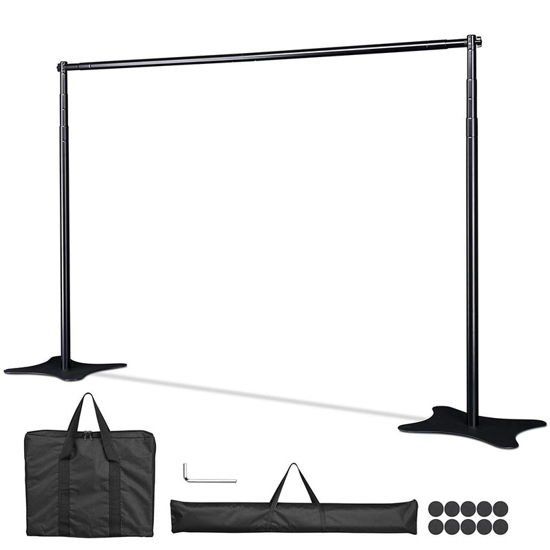 10x10 ft Adjustable Telescopic Trade Show Banner Stand