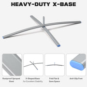 TheDisplayOutlet Feather Flag Pole Kit - 10-Pack, Base of Your Choice Image