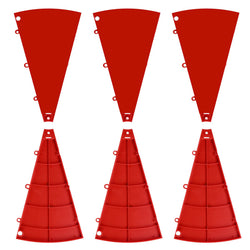 Parts of Modular Prize Wheel (Plate/Center/Pegs Options)