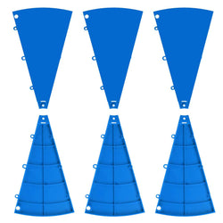 Parts of Modular Prize Wheel (Plate/Center/Pegs Options)