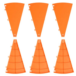 Parts of Modular Prize Wheel (Plate/Center/Pegs Options)