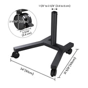 TheDisplayOutlet 48" Custom Prize Wheel Dry Erase Spin Wheel Rolling Stand Image