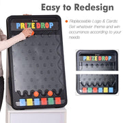 TheDisplayOutlet WinSpin 30"x18" 6-Slot Plinking Prize Drop Board & Pucks Image