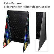 TheDisplayOutlet WinSpin 41"x25" 4-Slot Plinking Prize Drop Board & Pucks Image