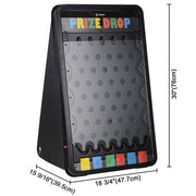TheDisplayOutlet WinSpin LED Plinking Prize Drop Board & Pucks 30"x18" 6-Slot Image