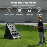Bean Bag Toss Board (11 Holes) for Outdoor Lawn Game