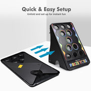 Bean Bag Toss Board (11 Holes) for Outdoor Lawn Game