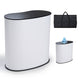 TheDisplayOutlet Portable Trade Show Display Podium Counter II Black Image