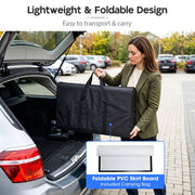 TheDisplayOutlet Portable Trade Show Display Podium Counter II Black Image