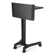 TheDisplayOutlet Podium Stand Mobile Metal Lectern for Church Classroom Image
