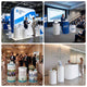 TheDisplayOutlet Trade Show Display Podium Kit - Custom Printed Graphic Choices Image