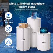 TheDisplayOutlet Trade Show Display Podium Kit - Custom Printed Graphic Choices Image