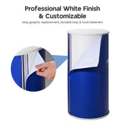 TheDisplayOutlet Trade Show Display Podium Kit - Custom Printed Graphic Choices Image