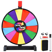 TheDisplayOutlet WinSpin Prize Wheel 12" 14 Slots Tabletop Image