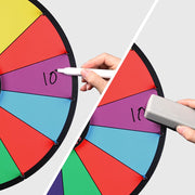 WinSpin Prize Wheel Tabletop Dry Erase Spinning Wheel 18"