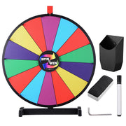 TheDisplayOutlet WinSpin Prize Wheel Tabletop Dry Erase Spinning Wheel 24" Image