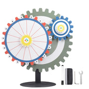 TheDisplayOutlet WinSpin Prize Wheel Double Gears Tabletop Round Base, 24" Image
