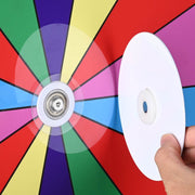 TheDisplayOutlet WinSpin Prize Wheel 36" Large Spinning Wheel Round Base Stand Image