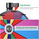 TheDisplayOutlet WinSpin Prize Wheel 36" Large Spinning Wheel Round Base Stand Image