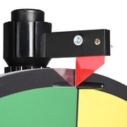 TheDisplayOutlet 48" Prize Wheel Rolling Stand Trade Show Spin Wheel Image