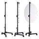 TheDisplayOutlet 48" Custom Prize Wheel Dry Erase Spin Wheel Rolling Stand Image