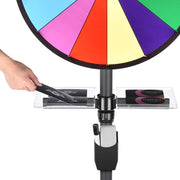 24" Prize Wheel with Acrylic Tray 8"x9.5"