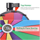 24" Prize Wheel with Acrylic Tray 8"x9.5"