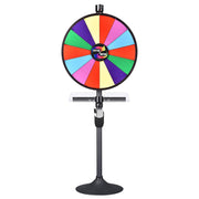 TheDisplayOutlet 24" Prize Wheel with Acrylic Tray 8"x9.5" Image