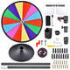 24" Prize Wheel with Acrylic Sign Holder 8.5 x 11