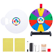 WinSpin Prize Wheel Math10, 12" Tabletop 10-Slot