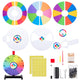 TheDisplayOutlet WinSpin Prize Wheel All in 1, 12" Tabletop 26-Slot Image