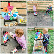 TheDisplayOutlet WinSpin Prize Wheel All in 1, 12" Tabletop 26-Slot Image