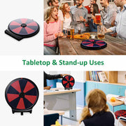 TheDisplayOutlet WinSpin 10" Prize Wheel Stand-up & Tabletop 10-Slot Image