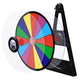 12" Spin Wheel Dry Erase Folding Stand