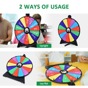 20" Spin Wheel Dry Erase Folding Stand