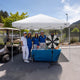 TheDisplayOutlet 24" Portable Modular Prize Wheel with Tripod Stand 12-Slot Image