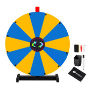 TheDisplayOutlet 24" Prize Wheel with Customizable Slots(12) Trade Show Promo Image