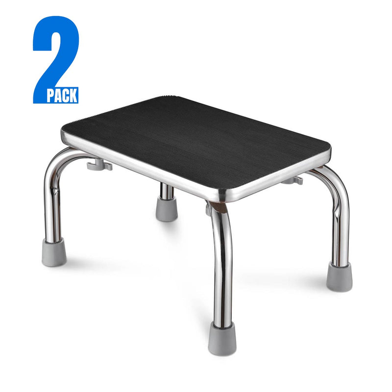 Heavy Duty Steel Step Stool Holds 330lbs