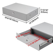 TheDisplayOutlet Pull Out Locking Drawer for Mobile Computer Cart Image