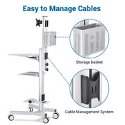 TheDisplayOutlet Mobile Computer Cart for Intraoral Scanning Image