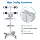 TheDisplayOutlet NexusX 2×2 Quad-Monitor Mobile Computer Cart for 10-21in Screens Image