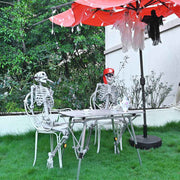 5'5" Full Body Skeleton Poseable Halloween Decoration